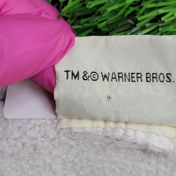 Vintage Looney-Tunes Taz Sweatshirt L/XL 23x22 Cropped - Picture 7 of 16